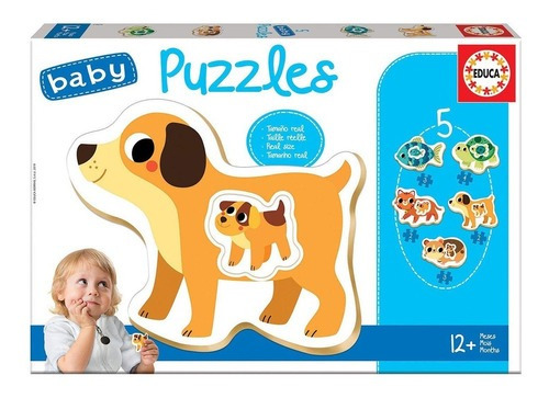 Educa 17573 Baby Puzzle Animales Domesticos