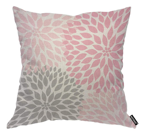 Aoyego Funda De Almohada Con Diseño De Flor De Dalia, Color