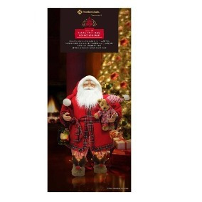 Santa Decorativo Grande Envio Mismo Dia Con Iluminacion