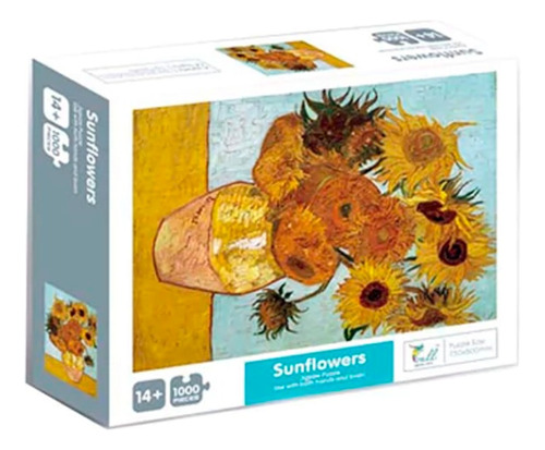 Rompecabeza Puzzle Cresko Girasole Van Gogh Arte