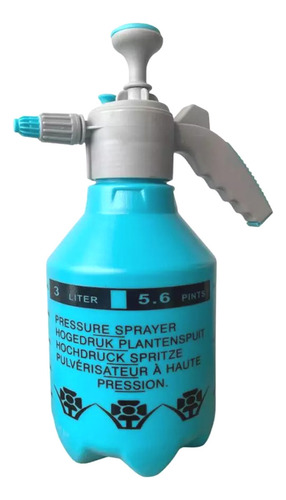 Pulverizador Manual Alta Pressão Lavagem Capacidade 3 Litros