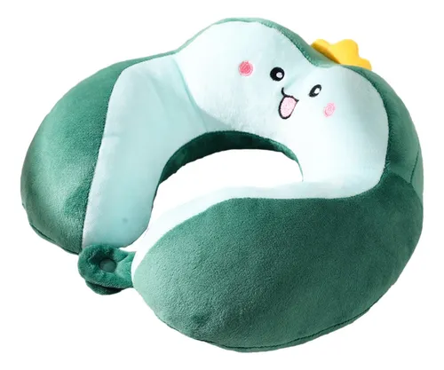 Almohada De Viaje, Almohada De Soporte Para El Verde Blanco