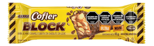 Barra Chocolate Block X45g- Arcor Oficial