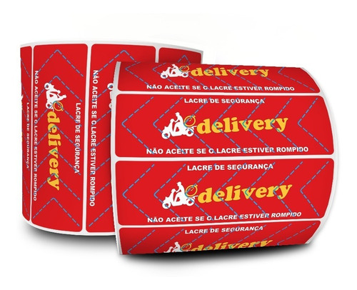 Lacre De Segurança Caixa De Delivery Super Cola Milheiro