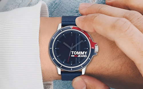 Relógio Masculino Tommy Hilfiger 1791924 Azul Aço Inox