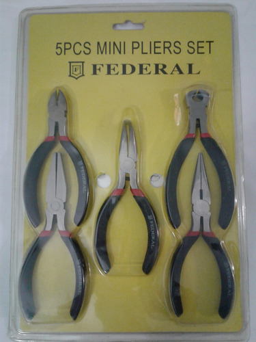 Juego De 5 Pinzas Bisuteria, Electrónica 13 Cm Cada Una