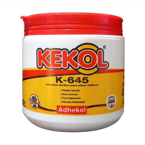 Adhesivo Base Acuosa Adhekol Kekol K645 Piso 1kg