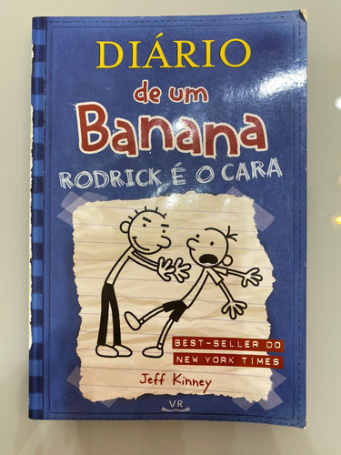 Livro Diário De Um Banana Volume 2 Rodrick É O Cara