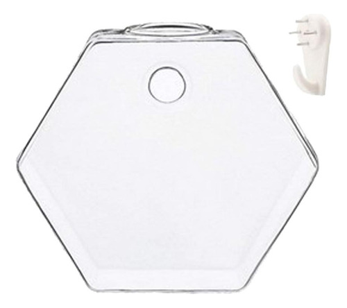 Maceta De Planta De Agua Hexágono 17cm