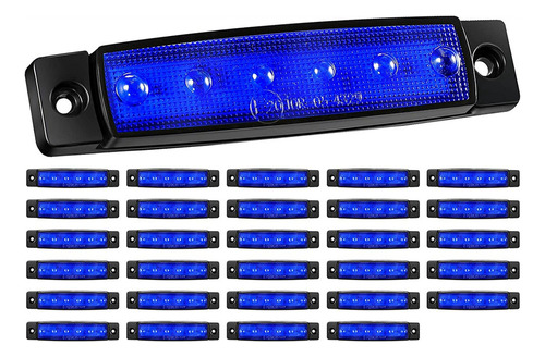 Gran Valor 30 Luces Led Marinas Para Barcos, 12 V, 6 Led,