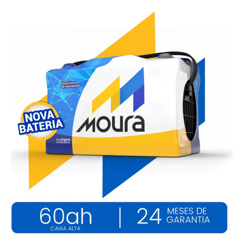 Bateria Moura M60gd Entrega Gratis Em Sjcampos
