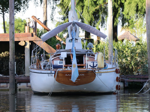 Velero Clásico Dorado B Frers- Yanmar 39 Hp- Muy Bueno!