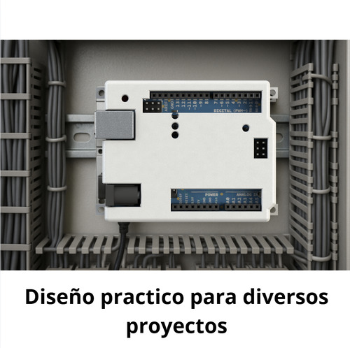 Carcasa De Plástico Para Microcontrolador Arduino Uno Funda