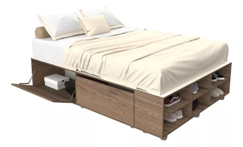 Planos Cama Tatami Casera - Somier Madera