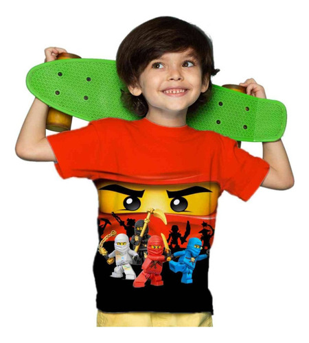 Polera Studione Niño Ninjago