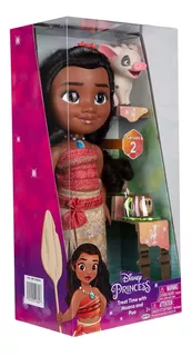 Muñeca Moana Con Accesorios Princesa Disney 36 Cms.