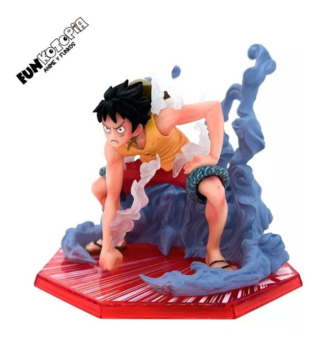Imagen 2 de 2 de Figura Colección One Piece, Monkey D. Luffy En Batalla