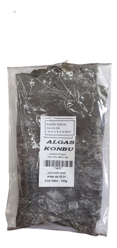 Algas Kombu 100g. Lleve 3 Pague 2.