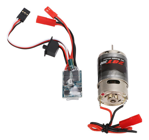 Set Combinado De Motor Con Escobillas Rc Car 390 30a Jst Plu