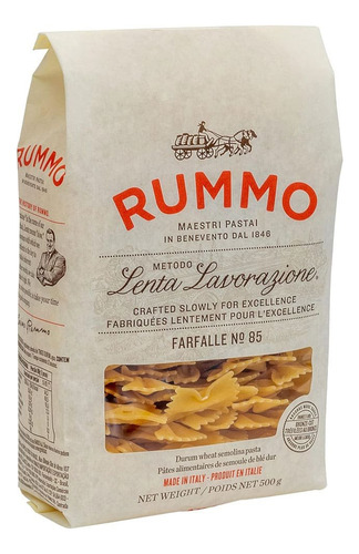 Pasta Rummo Farfalle N°85 500 gr