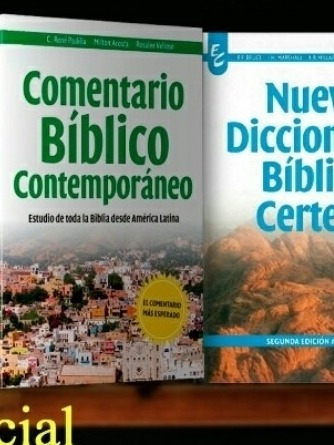 Pack N Diccionario Bíblico Y Comentario Bíblico Envío Gratis