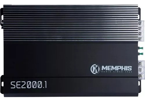 Amplificador Memphis Clase D Se2000.1d 1 Ohm 2000w Max