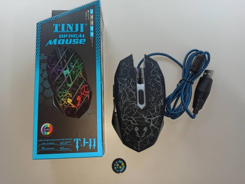 Imagen 1 de 2 de Mouse Gamer Tinji Tj-11 Con Rgb