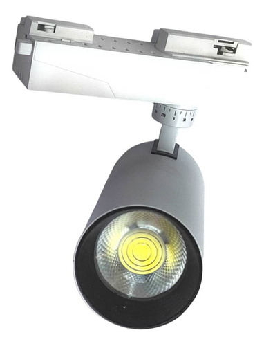 Lampara Spot De Riel Tracklight 30w Tres Tonos 3k 4k 6k