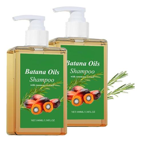 Shampoo De Óleo Batana, Nutre E Regenera Cabelos Macios