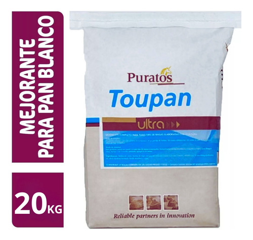 Mejorante Para Pan Puratos Toupan Ultra Bolsa 20 Kg.