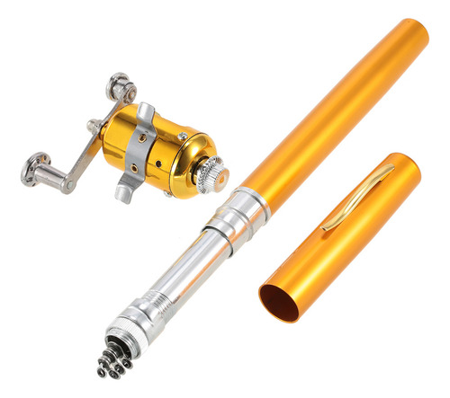 Kit Combinado De Carretes De Caña De Pescar Pequeños, Telesc