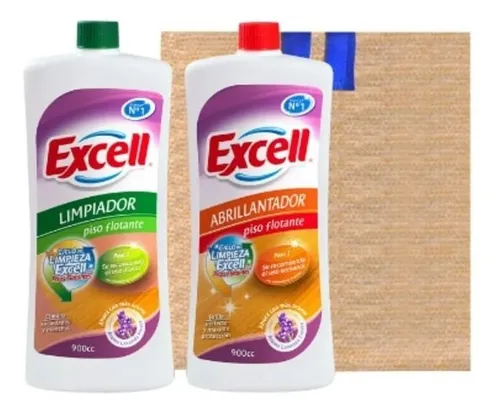 Pack Abrillantador + Limpiador Excell 900cc