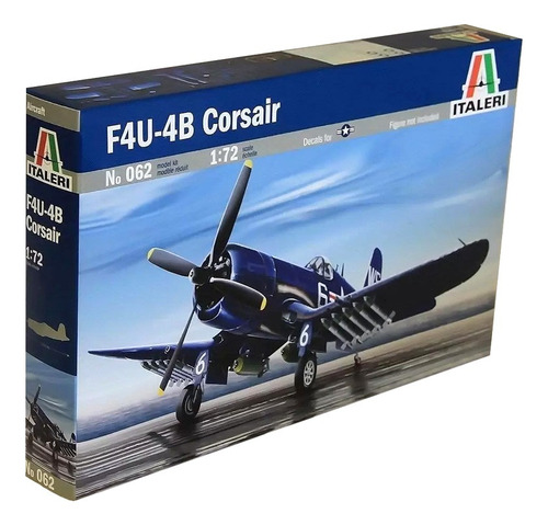 Avião De Caça Vought F4u-4b Corsair - 1/72 Italeri 0062