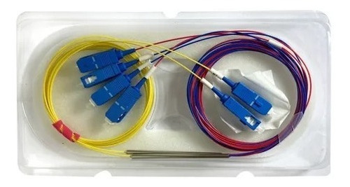 Kit Com 2 Splitter Module 1x2 Fbt 1260-1650 Balanceado 50/50