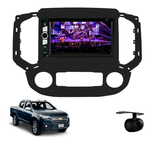 Central Multimídia Dvd S10 Chevrolet Digital 2021 2022 2023