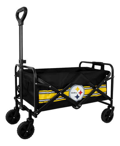Carrito Plegable Multiusos Nfl Pittsburgh Steelers Oficial