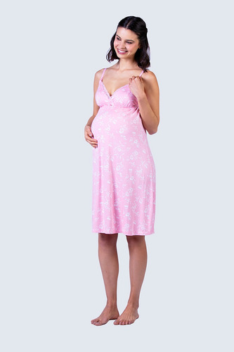 Camisola Maternal Lactancia Mujer Floral Ligera Encaje