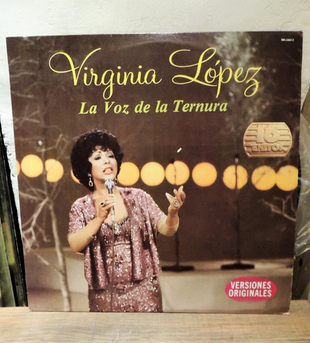 La Voz De La Ternura. Virginia López (lp)