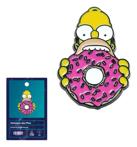 Pin Os Simpsons Homer Donuts #7 Broche Nerd Geek