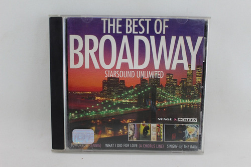 Cd 332 Starsound Unlimited -- The Best Of Broadway