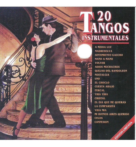 20 Tangos Instrumentales / Música / Cd Nuevo
