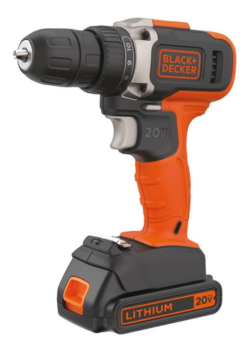 Taladro/destornillador Inalám 2 Vel. De 20v Max Black+decker