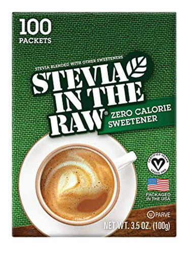 Stevia In The Raw, Paquetes De 100 Unidades