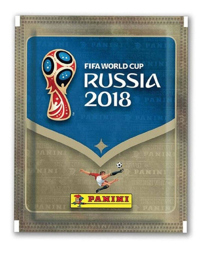 50 Sobres Mundial Rusia 2018 Estampas Panini Nuevos Sellados