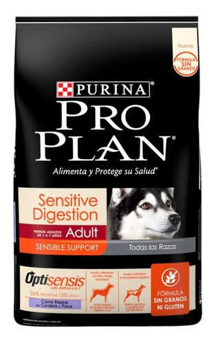 Pro Plan Sensitive Digestion Adulto Cordero De 3.5 Kg