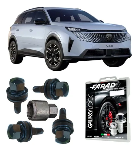comprar Be8mx Tuercas De Seguridad Galaxylock Peugeot 5008 2013, Ant