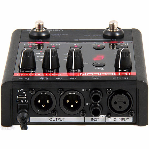 Tc Helicon Procesador De Efectos Voicetone Harmony G Xt Voz