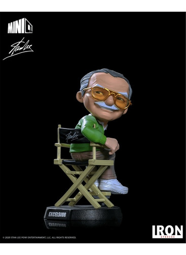 Estátua Stan Lee - Marvel - Minico - Iron Studios