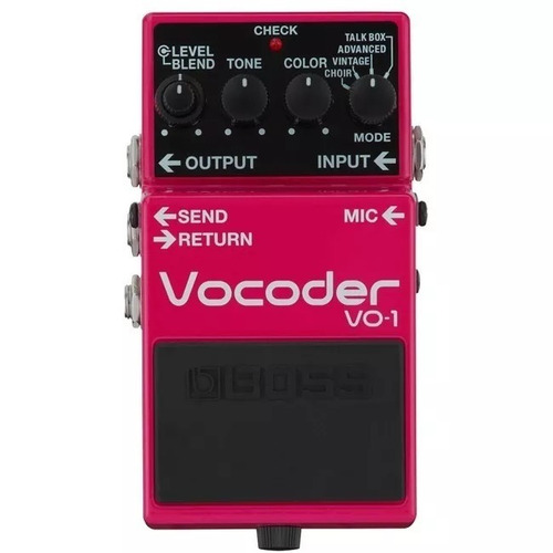 Pedal De Efecto Vo1 Vocoder, Boss