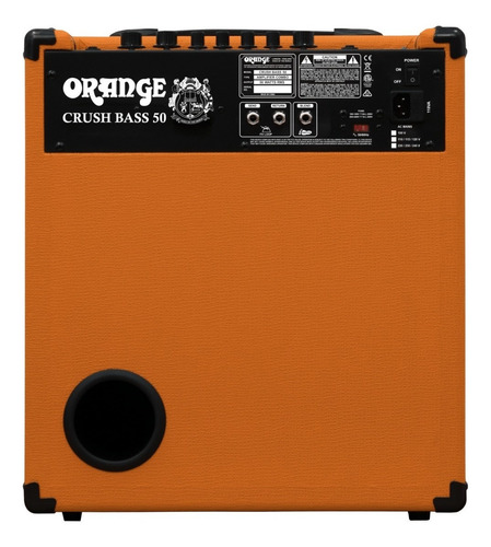 Imagem 7 de 9 de Amplificador Orange Crush Bass 50 Combo Para Baixo 50w